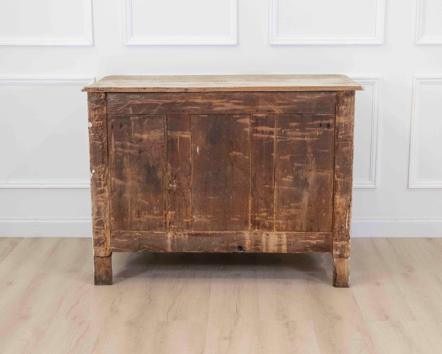 Early 18th Century Bleached Oak Hunting Sideboard - JAA