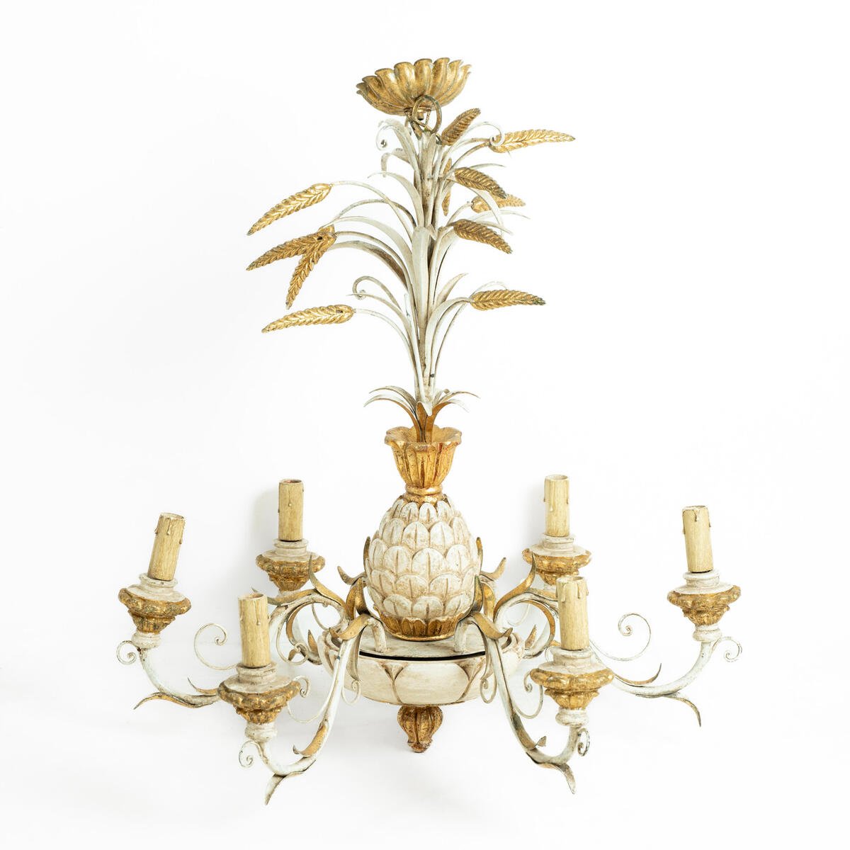 Italian 20th Century Pineapple-Form Chandelier - JAA