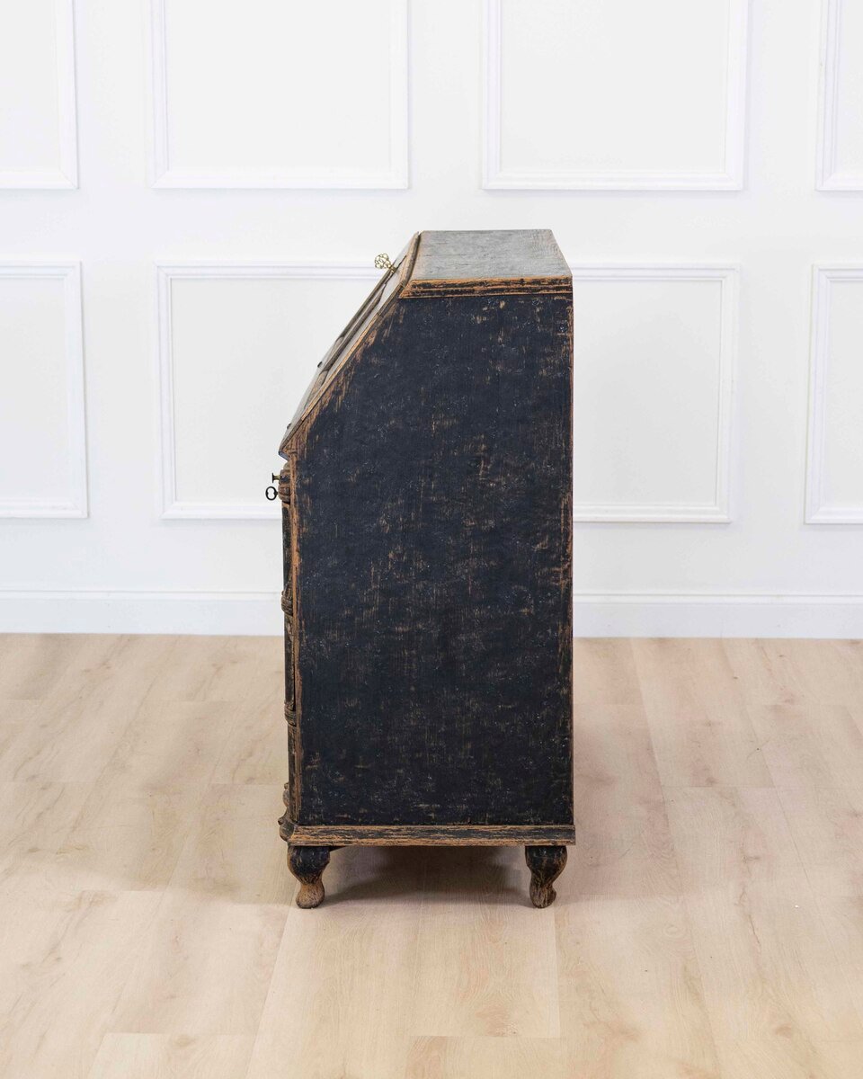 Danish Rococo Secretaire, Circa 1760 - JAA