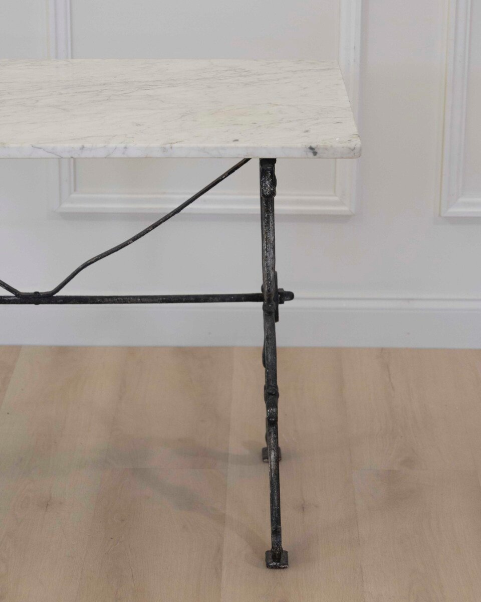 French 20th Century Conservatory Bistro Table - JAA