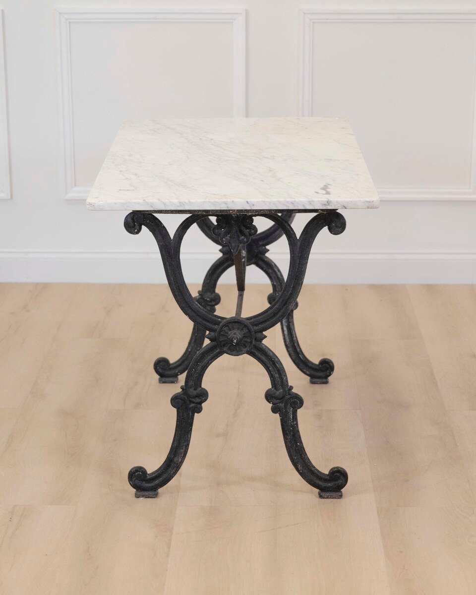 French 20th Century Conservatory Bistro Table - JAA