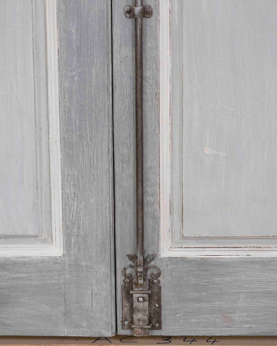 18th Century Painted Double-Sided Communication Door - JAA