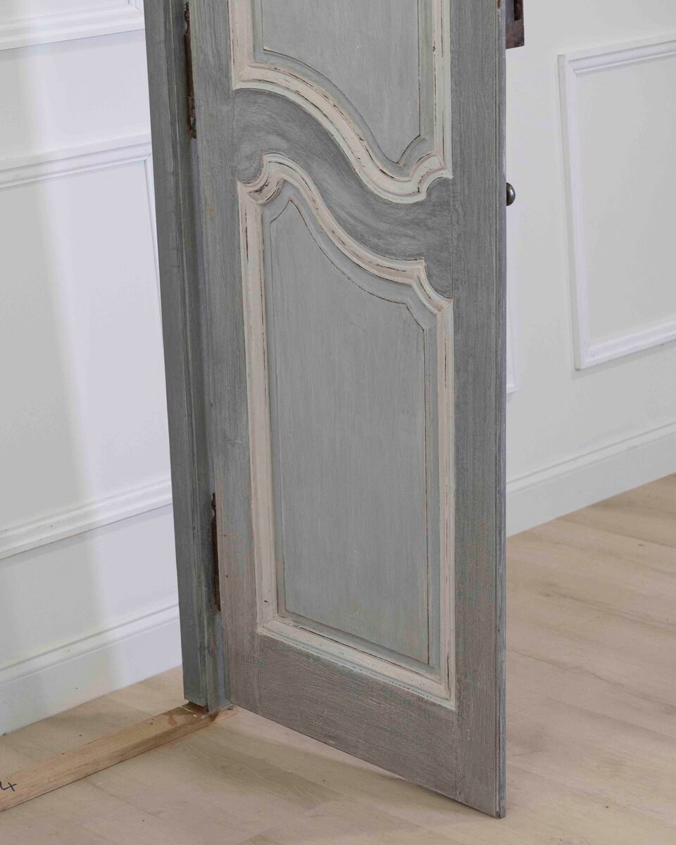 18th Century Painted Double-Sided Communication Door - JAA