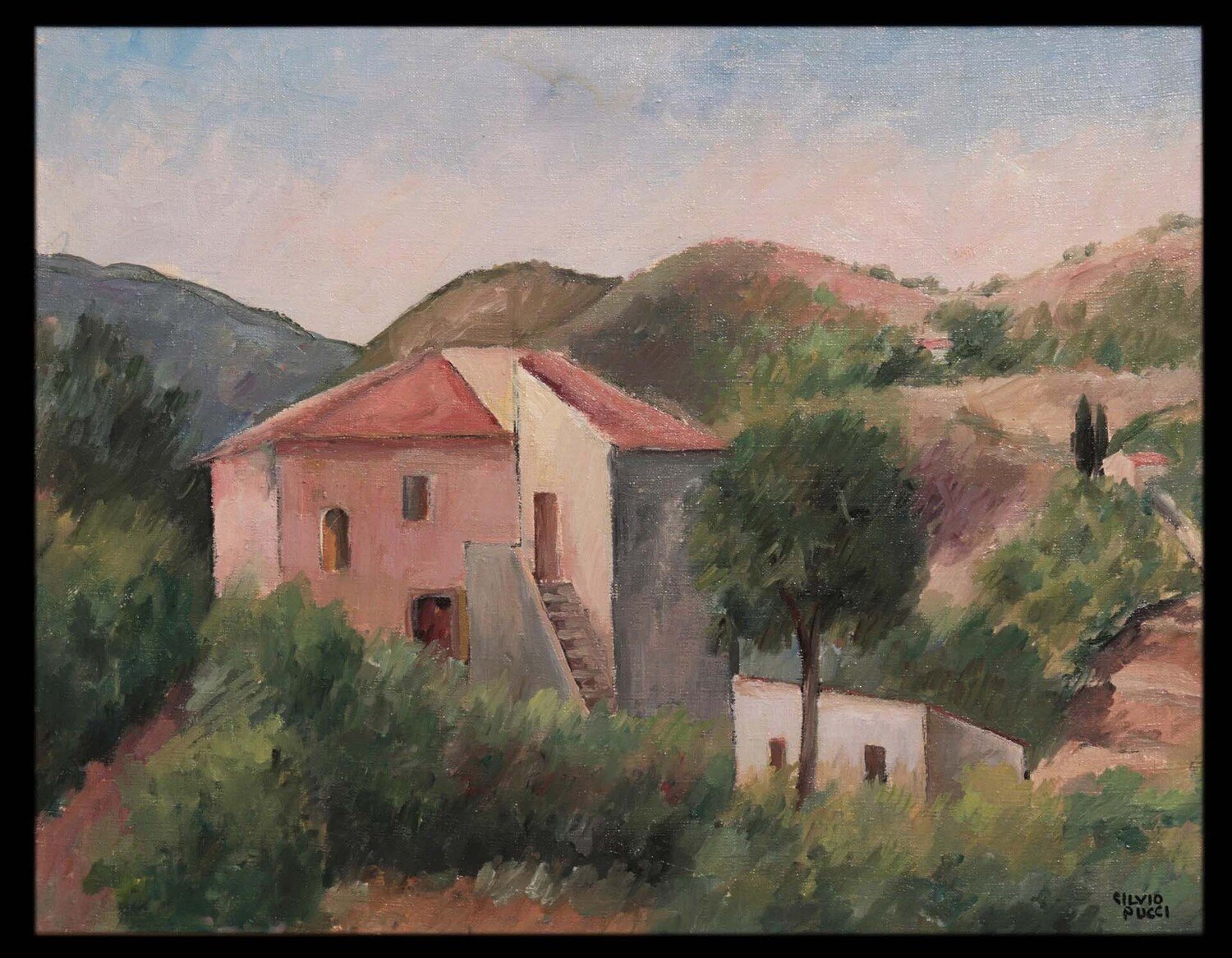 Silvio Pucci (Pistoia 1892 – Florence 1961) - Landscape - JAA