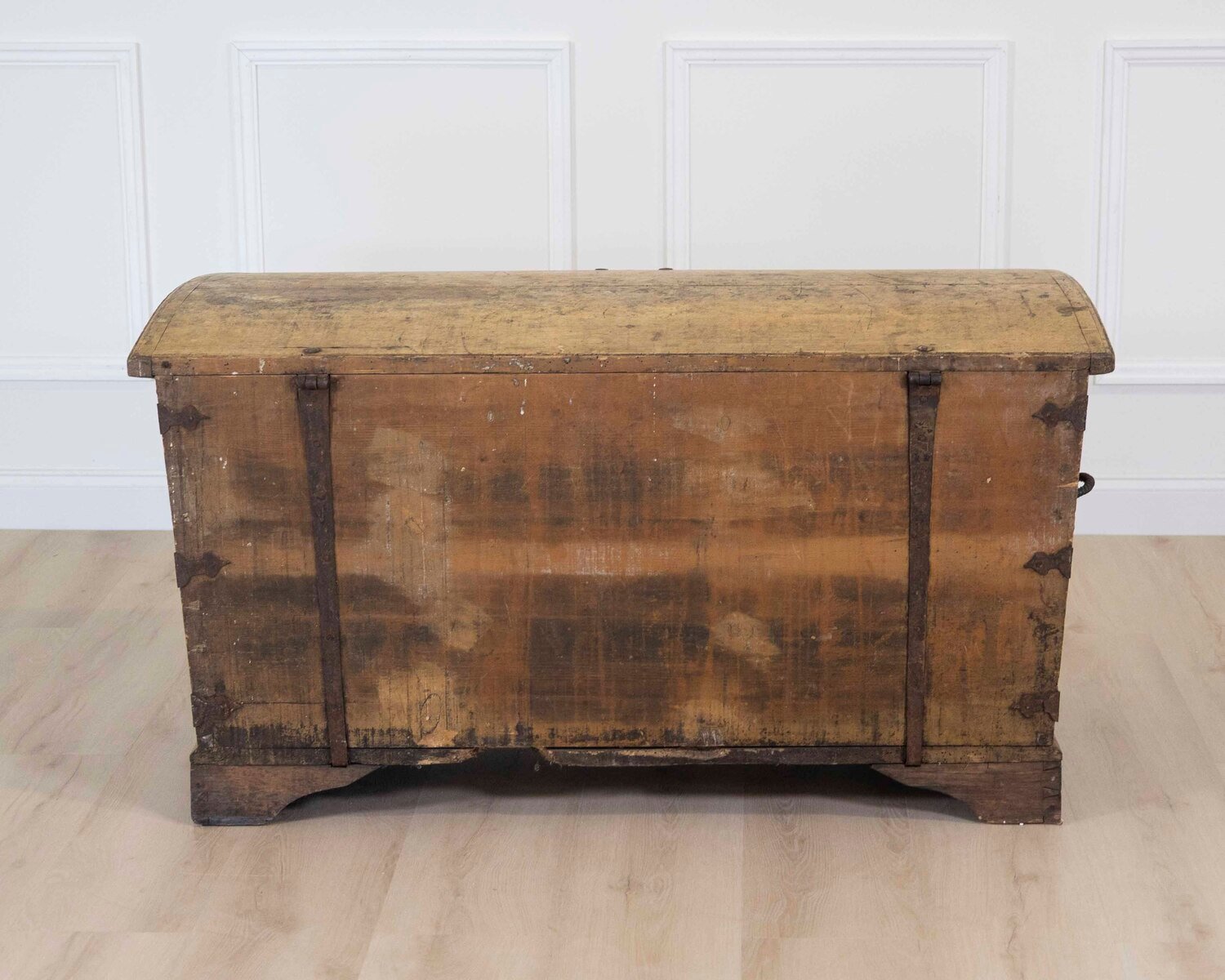 19th Century Swedish Painted Pine Blanket Chest - JAA