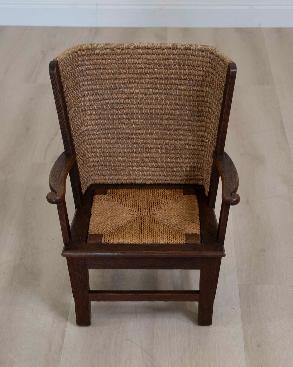 Scottish 19th Century Child's Orkney Chair - JAA