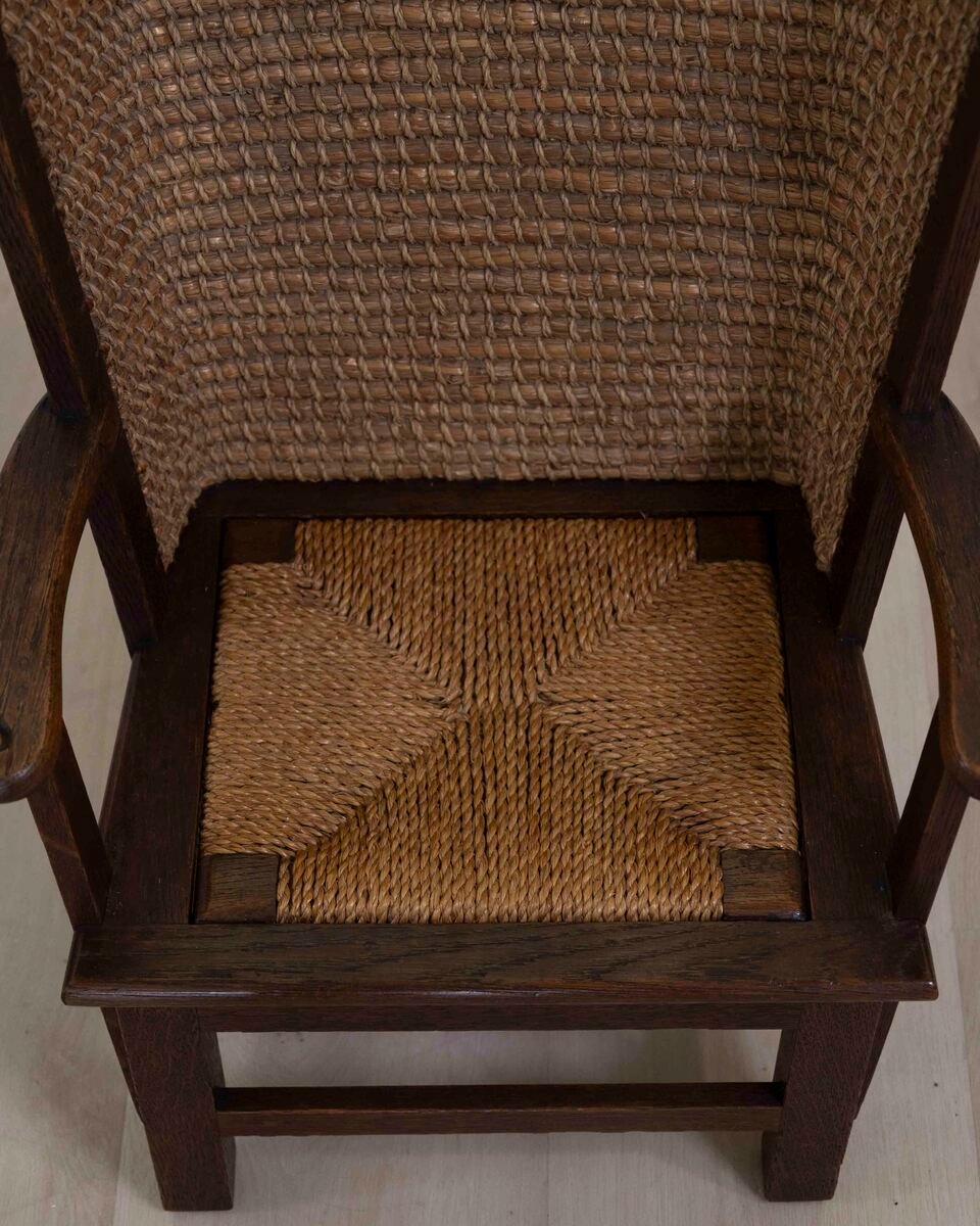 Scottish 19th Century Child's Orkney Chair - JAA