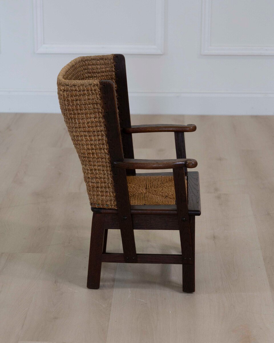 Scottish 19th Century Child's Orkney Chair - JAA