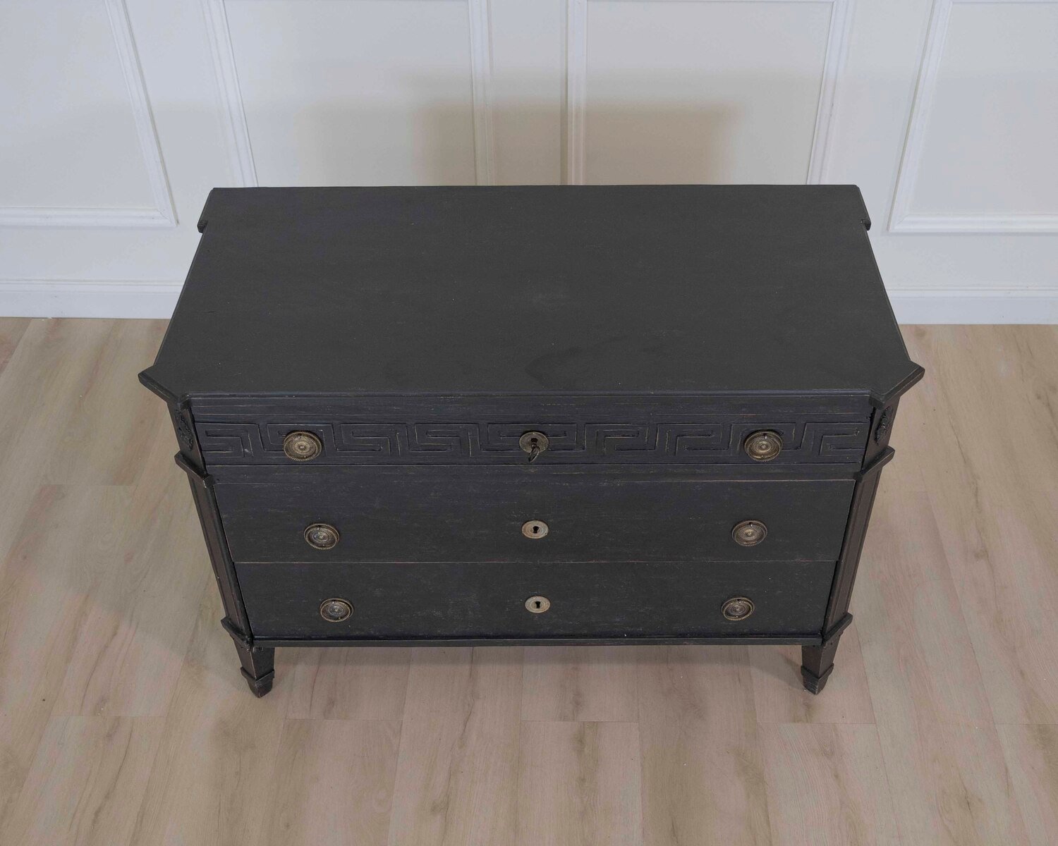 Swedish Gustavian Style Three Drawer Chest - JAA