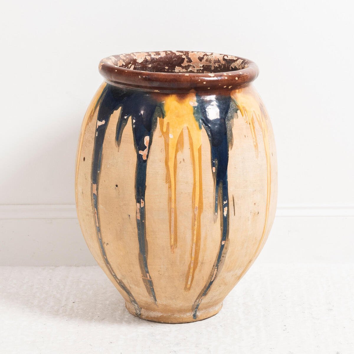 Terracotta Dribble Pot. France, circa 1840. - JAA
