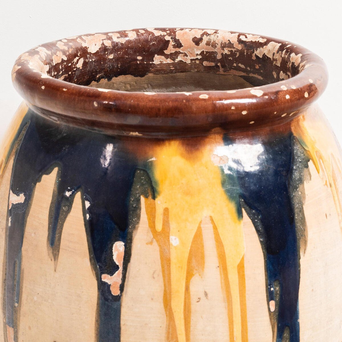 Terracotta Dribble Pot. France, circa 1840. - JAA