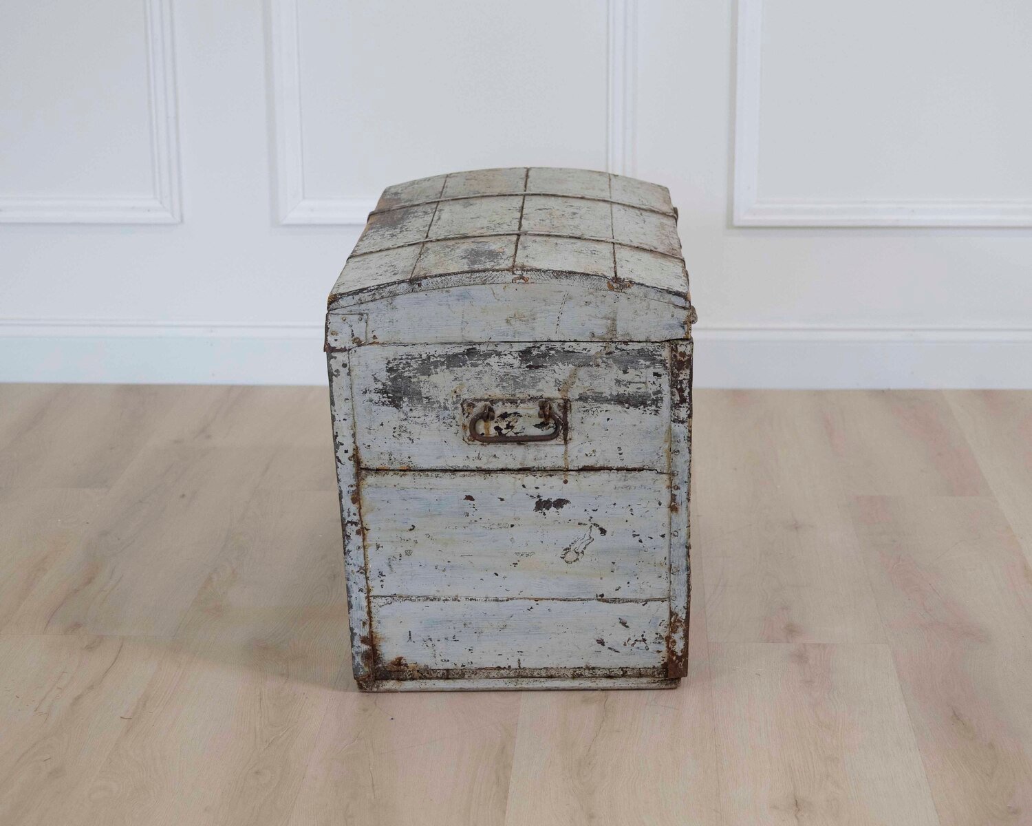 Scandinavian 19th Century Small Dome Top Trunk - JAA