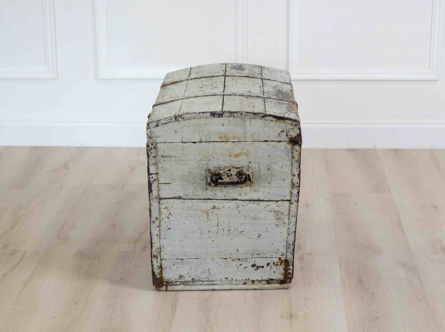 Scandinavian 19th Century Small Dome Top Trunk - JAA
