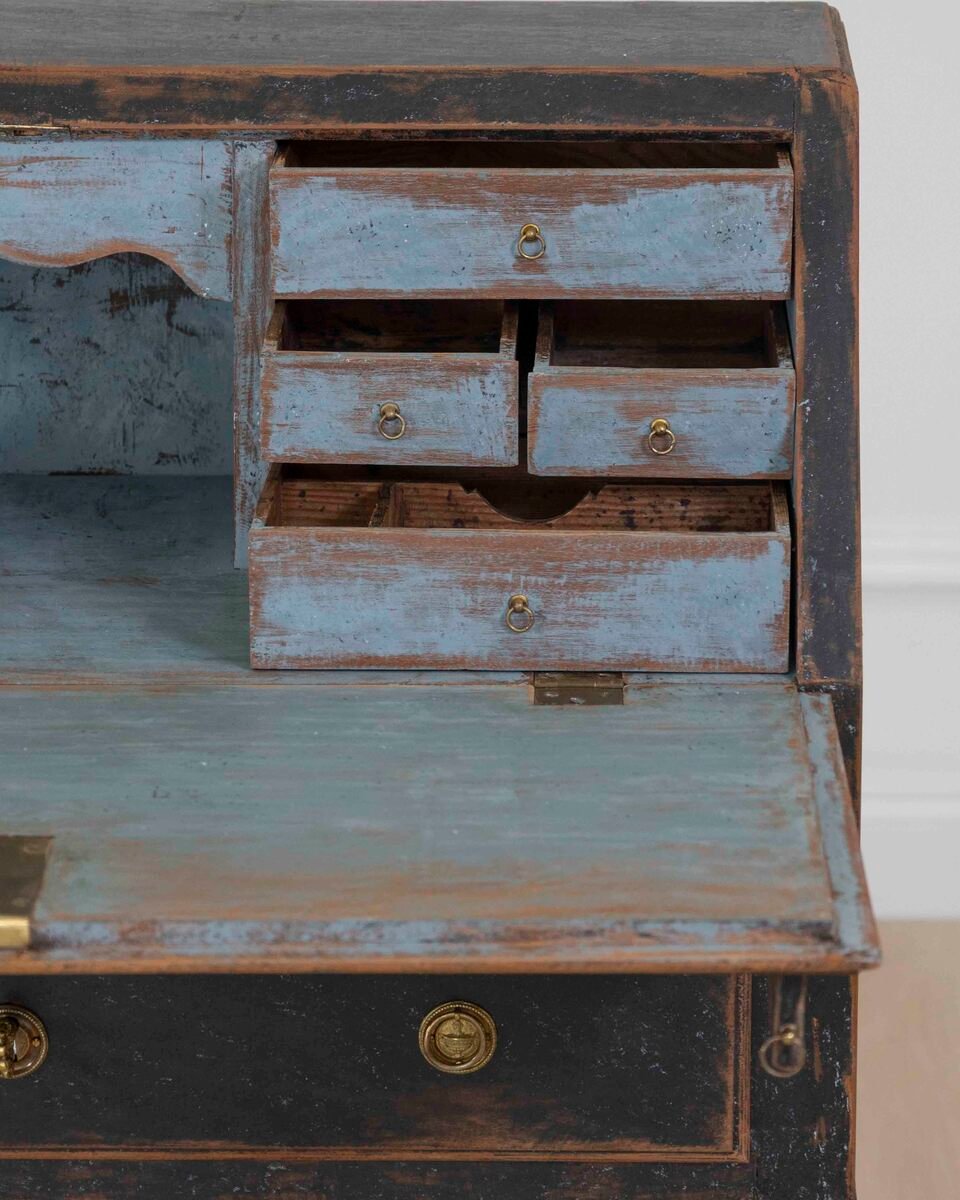 Swedish 18th Century Gustavian Slant-Front Desk - JAA
