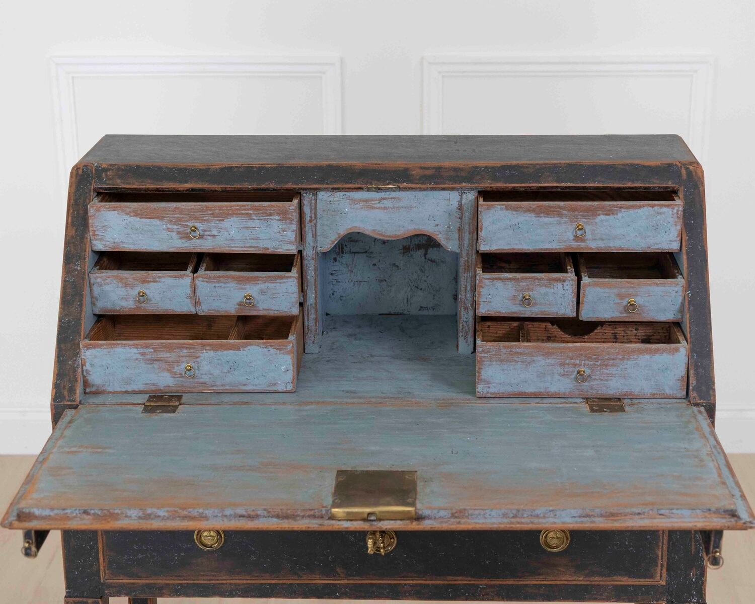 Swedish 18th Century Gustavian Slant-Front Desk - JAA