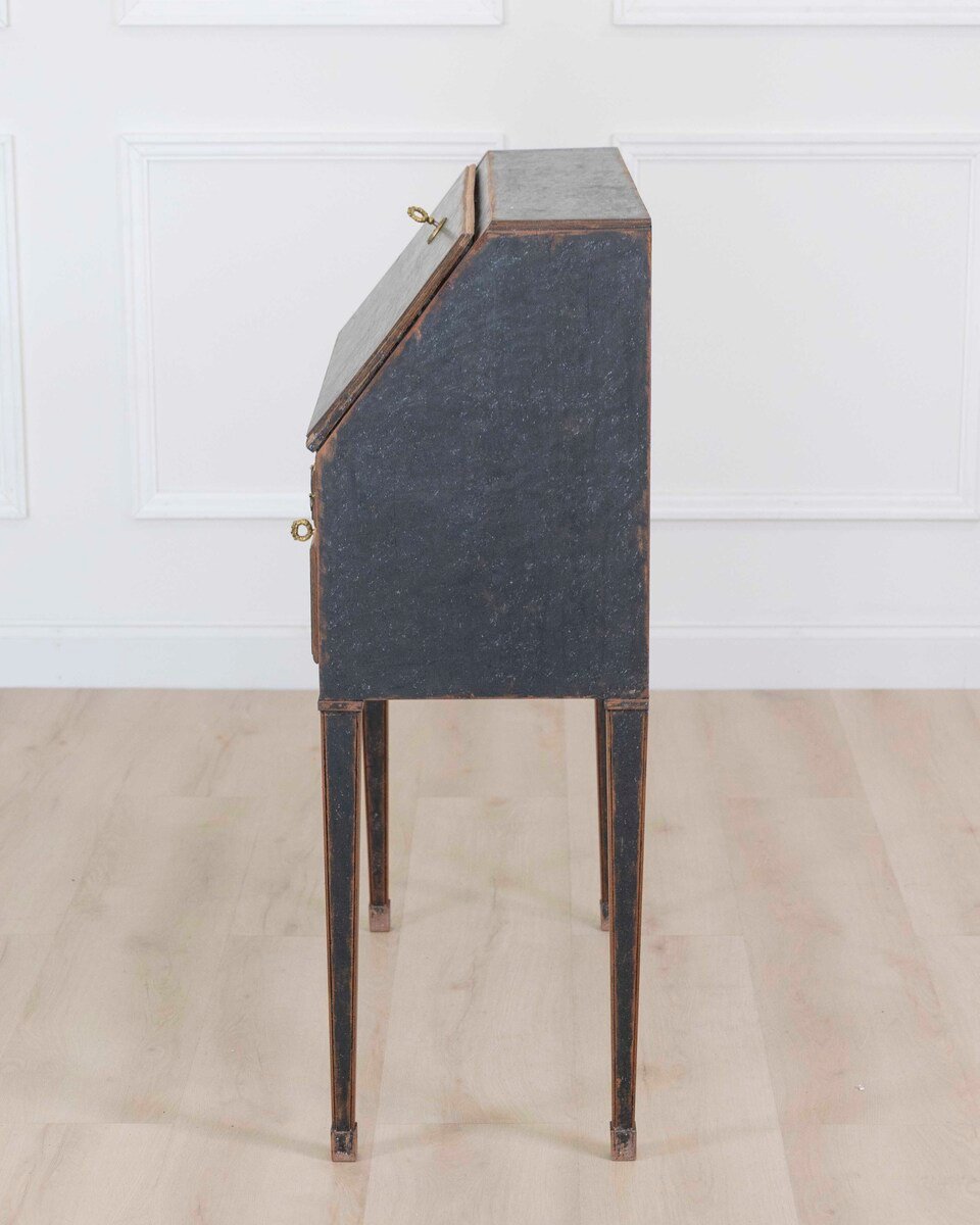 Swedish 18th Century Gustavian Slant-Front Desk - JAA
