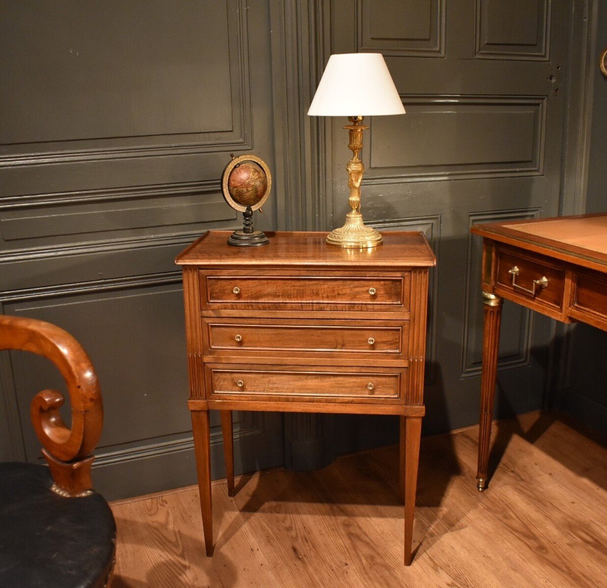 Louis XVI Style Bedside Table Or Side Table - JAA