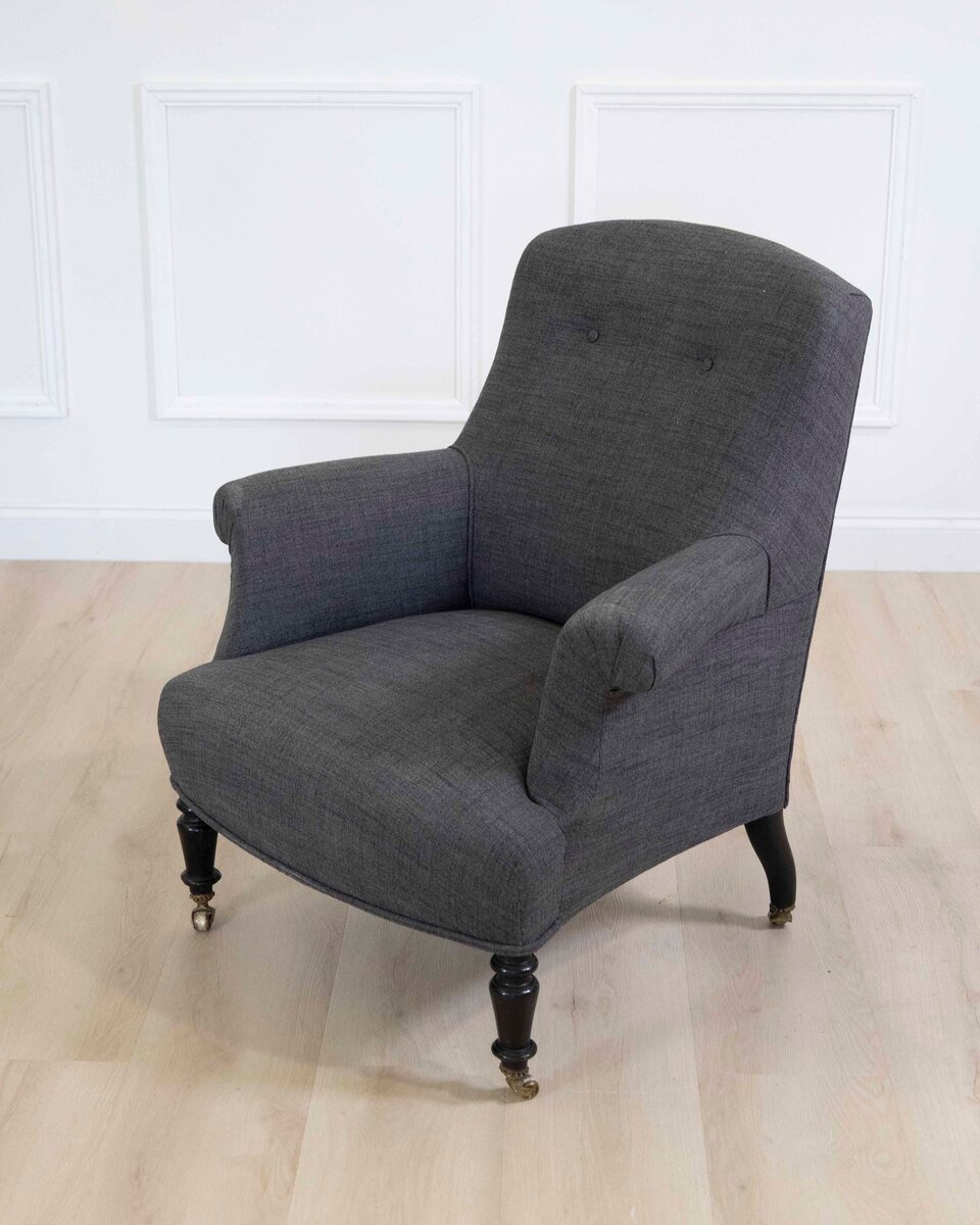 Early 20th Century French Armchair, Circa 1910 - JAA