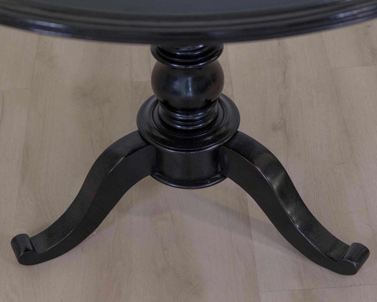 19th Century Ebonized Tilt-Top Table - JAA