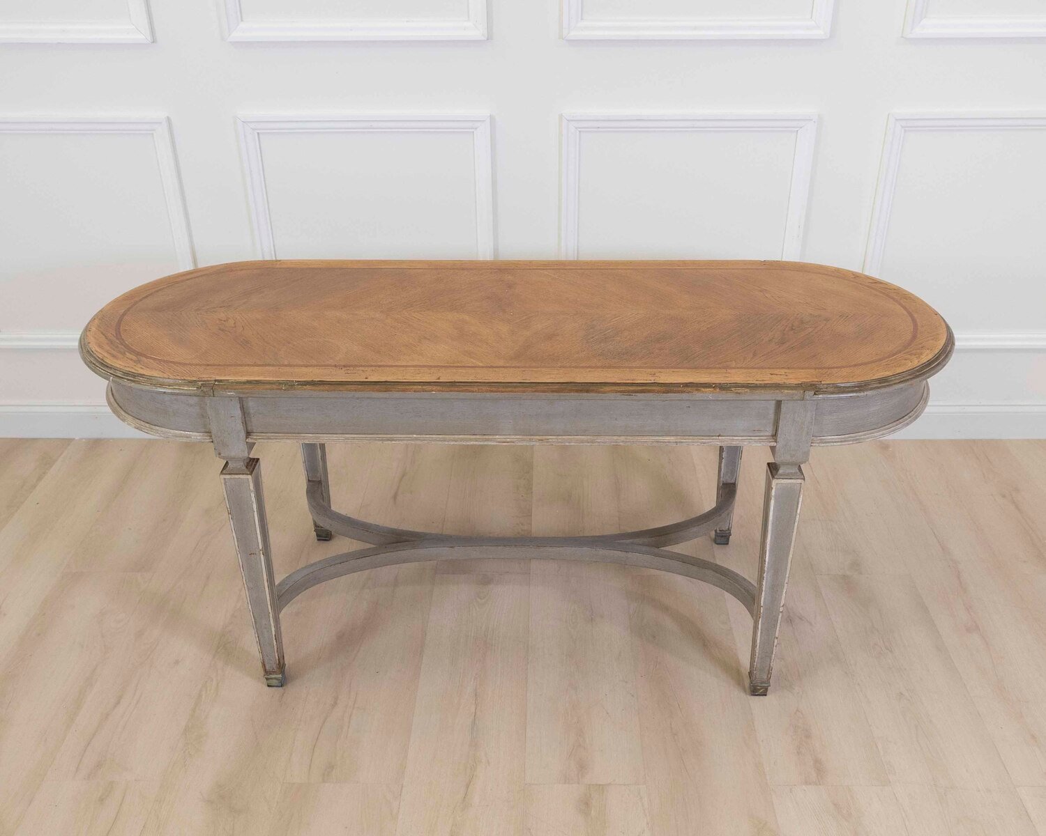 French 20th Century Painted Cutting Table - JAA