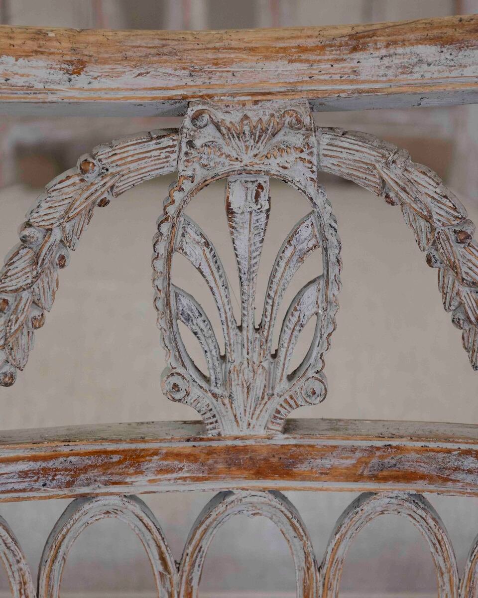Matched Set of 8 Lindome Chairs Circa 1800 - JAA