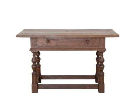 18th Century Italian Elm Console Table