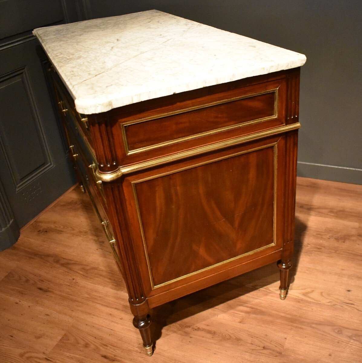 19th Century Louis XVI Style Chest of Drawers - JAA