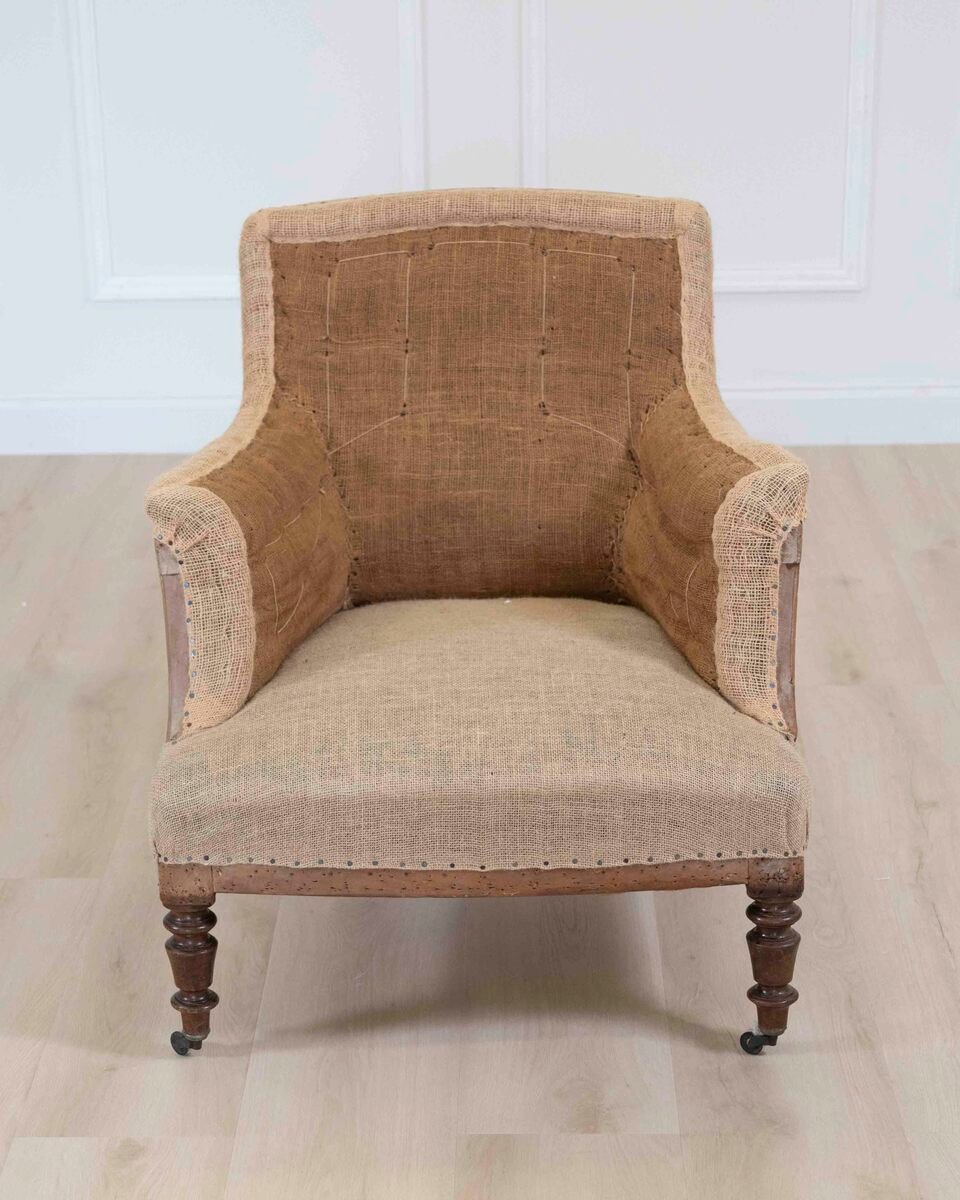 19th Century French Chair, Ready to Upholster - JAA