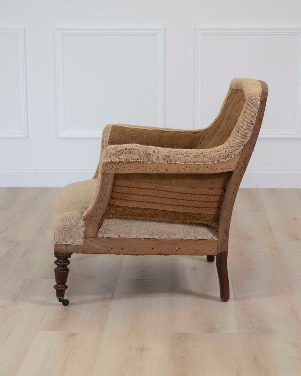 19th Century French Chair, Ready to Upholster - JAA