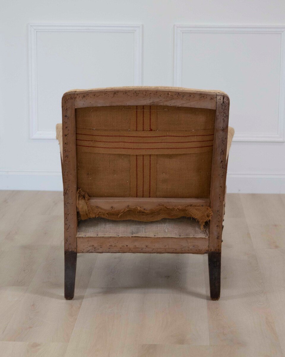 19th Century French Chair, Ready to Upholster - JAA