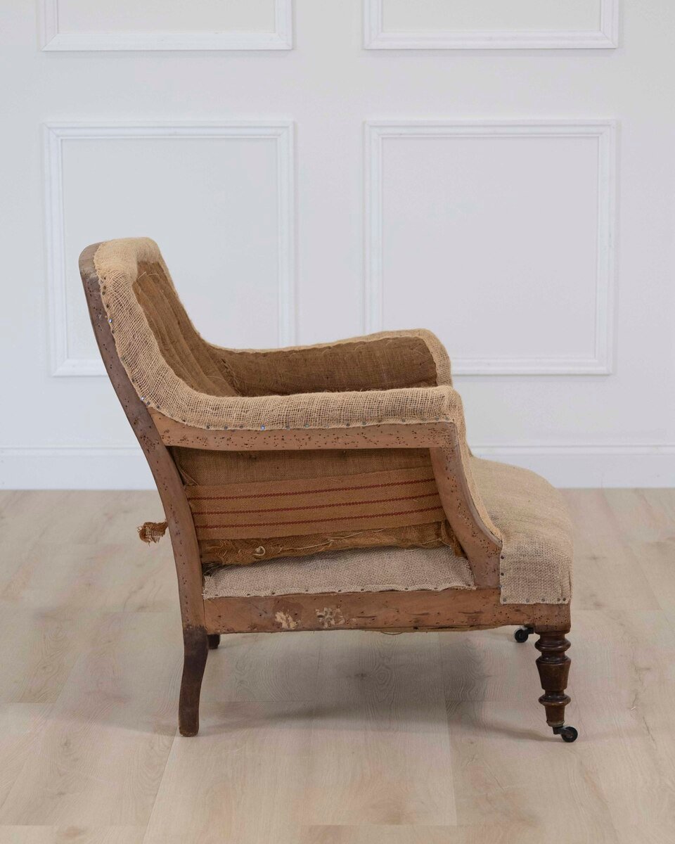 19th Century French Chair, Ready to Upholster - JAA