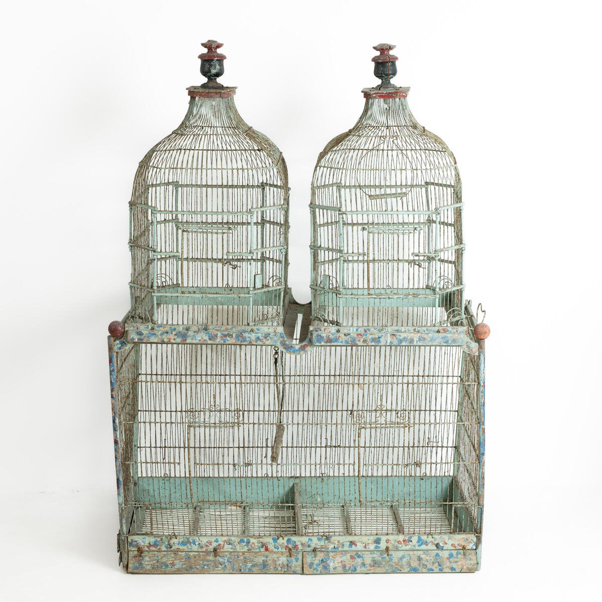 Architectural Painted Birdcage - JAA