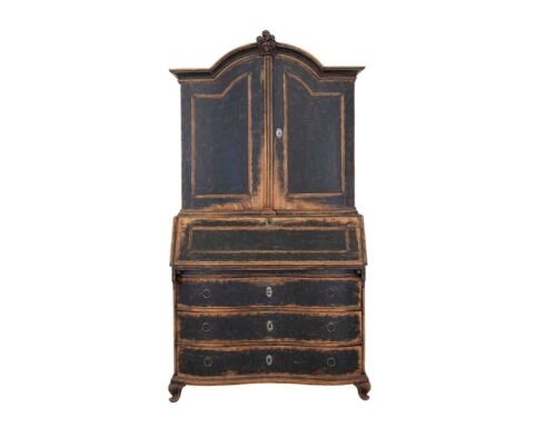 Danish Rococo Secretary Circa 1760
