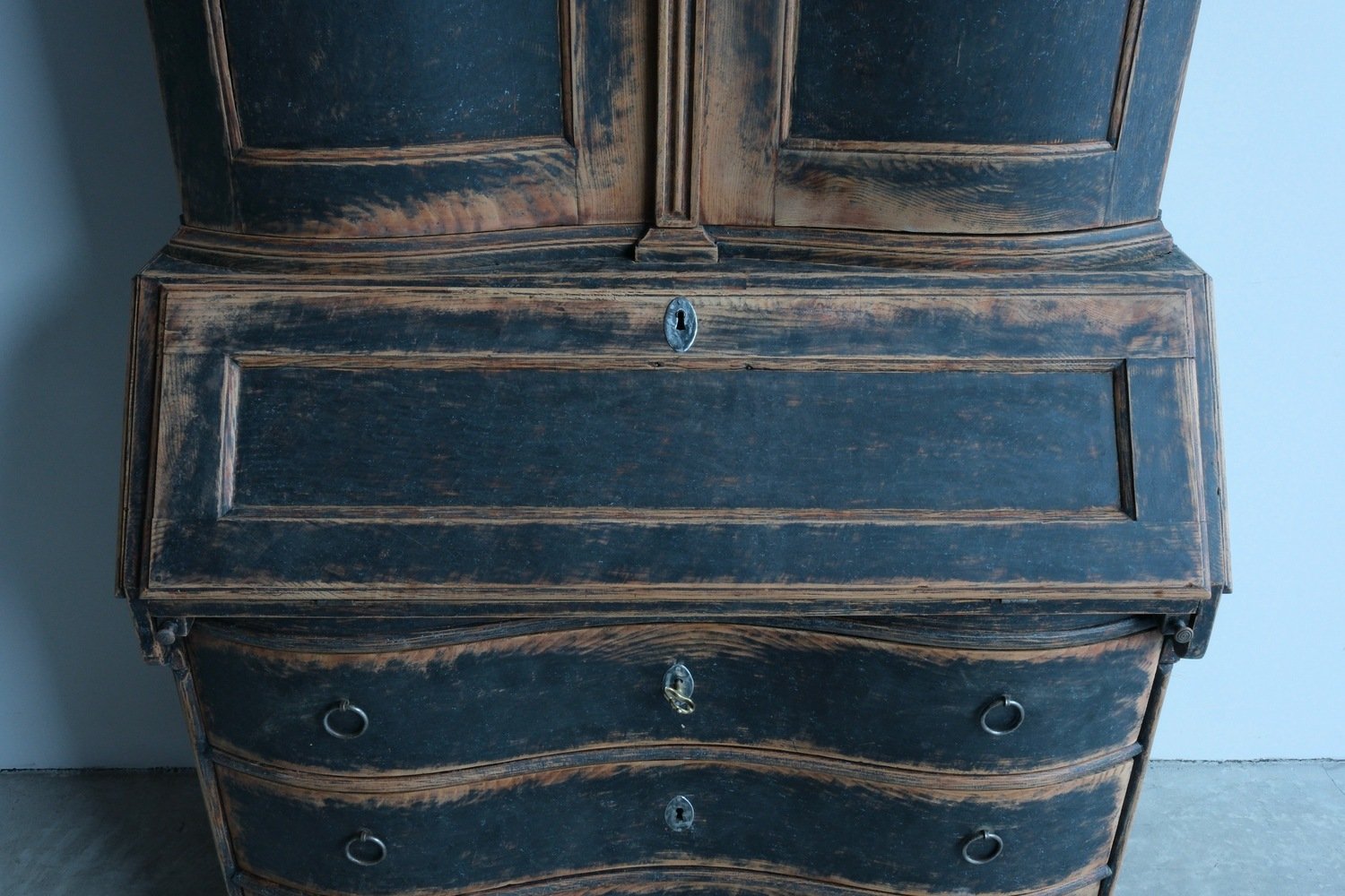 Danish Rococo Secretary Circa 1760 - JAA