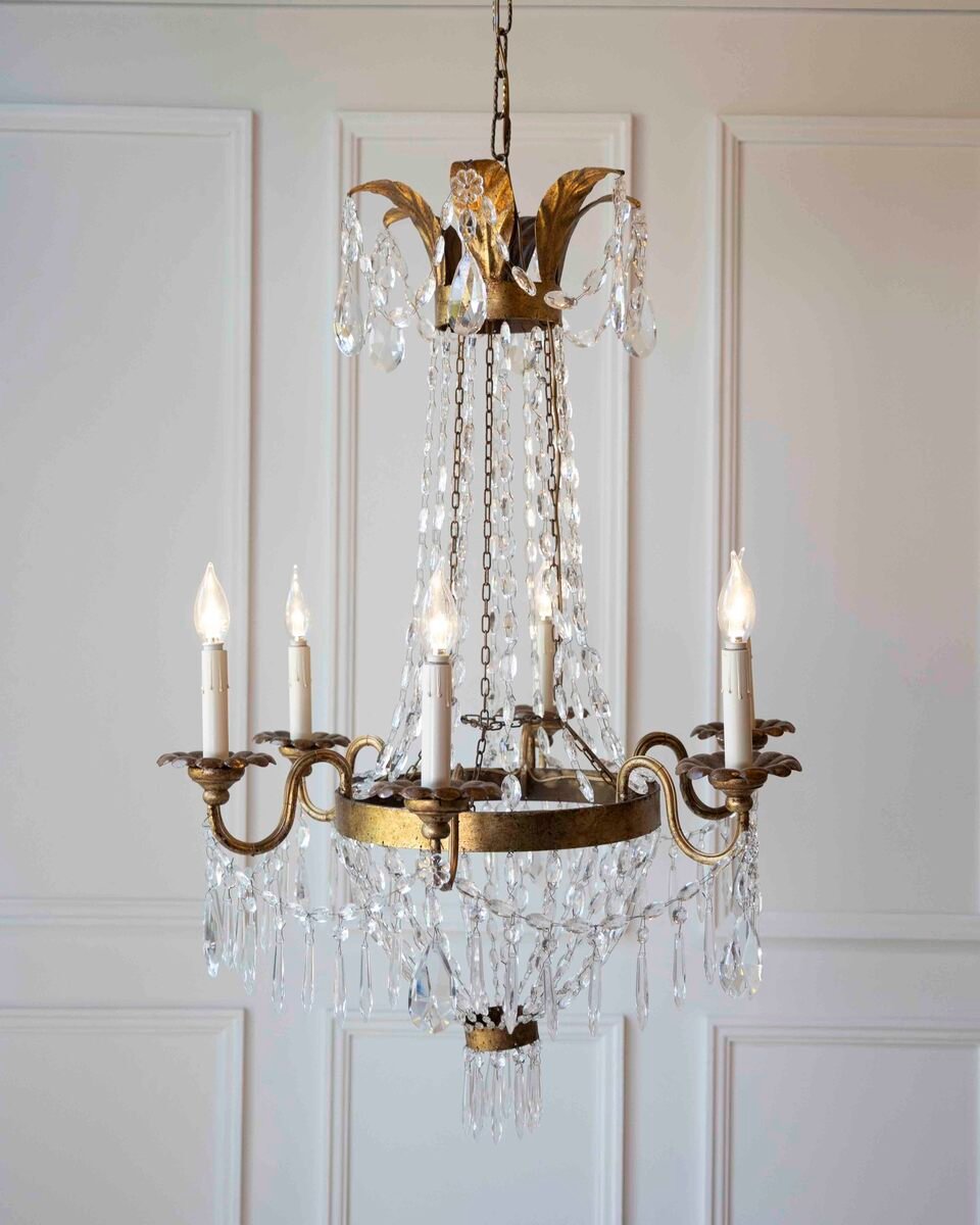 20th Century Six-light Chandelier - JAA