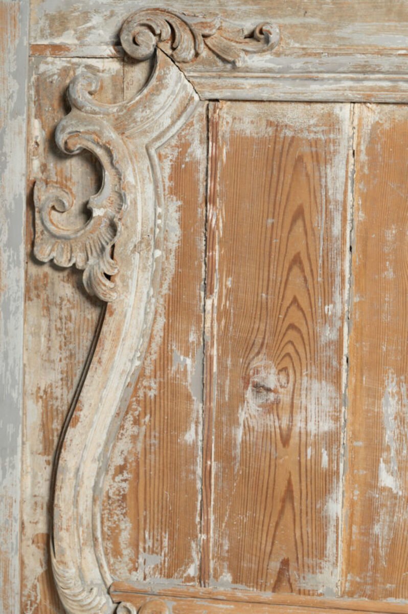French wooden panel, 20th Century. - JAA