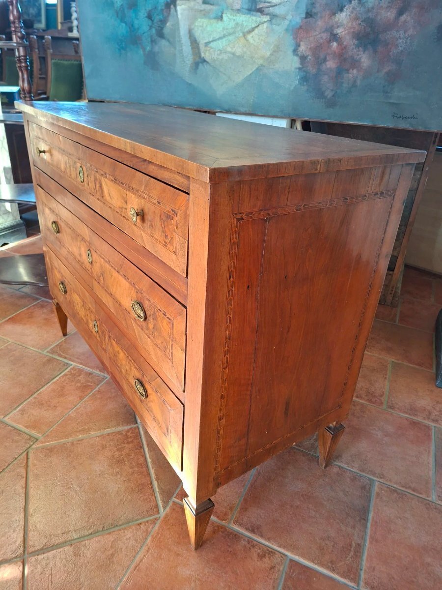 Louis XVI Style Dresser Inlaid - JAA