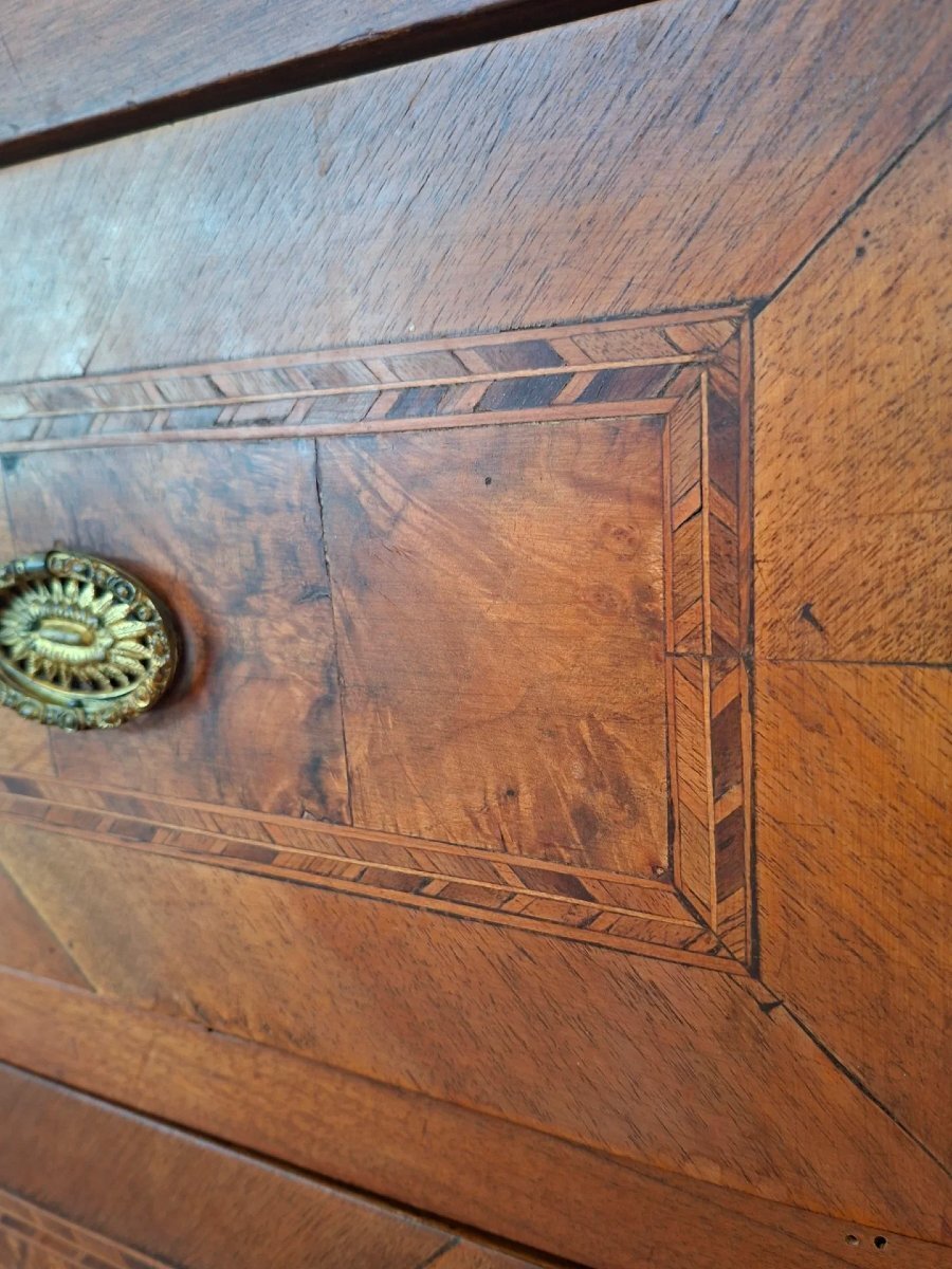 Louis XVI Style Dresser Inlaid - JAA