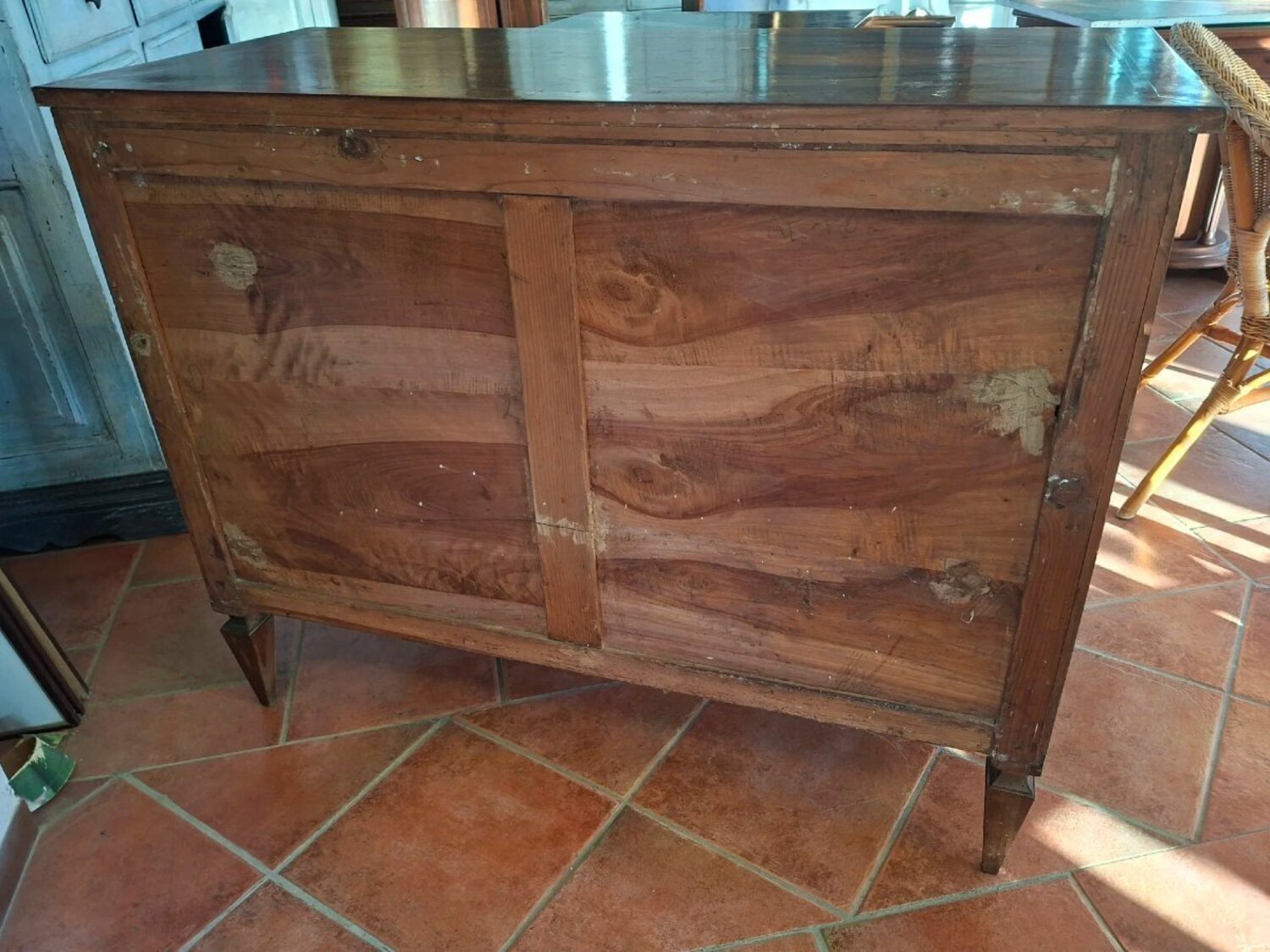 Louis XVI Style Dresser Inlaid - JAA