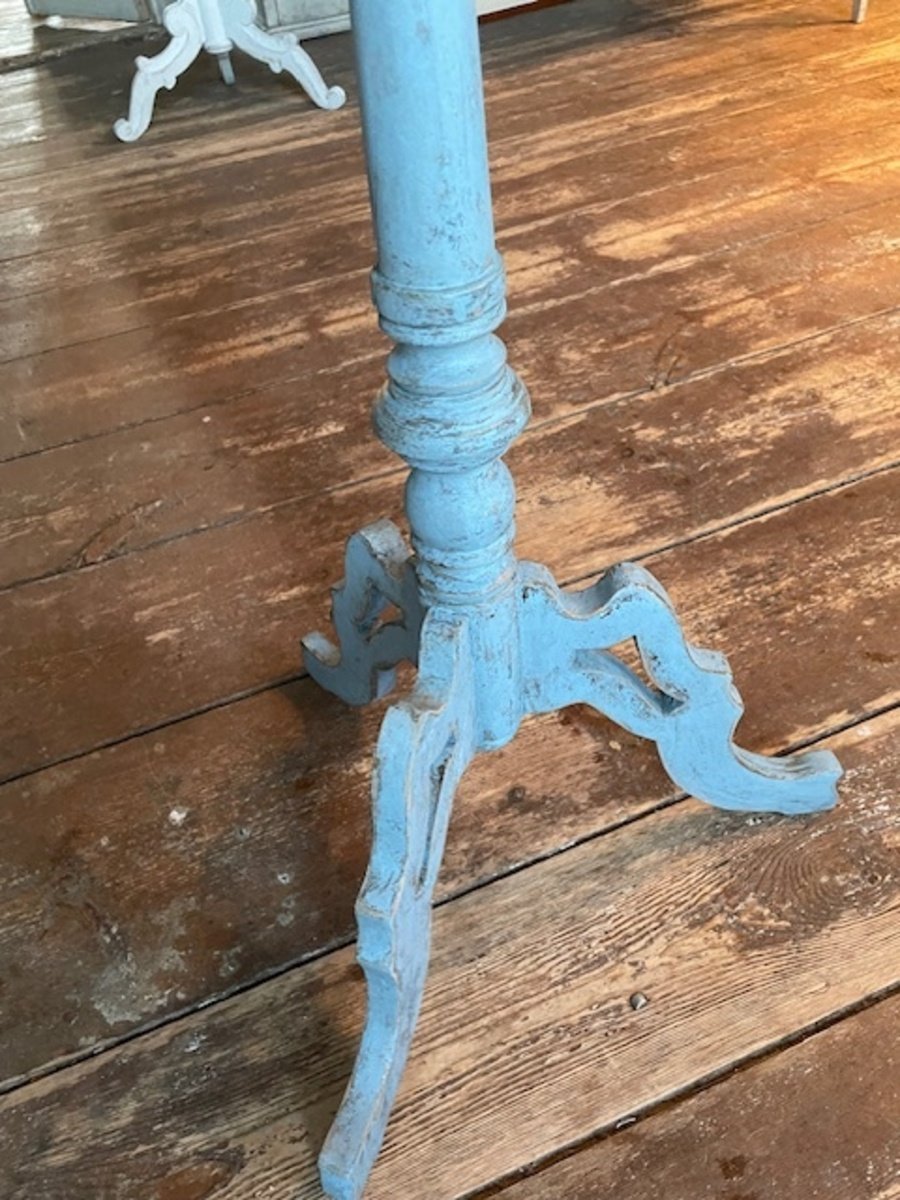 19th Century Swedish Painted Tri-Pod Side Table - JAA