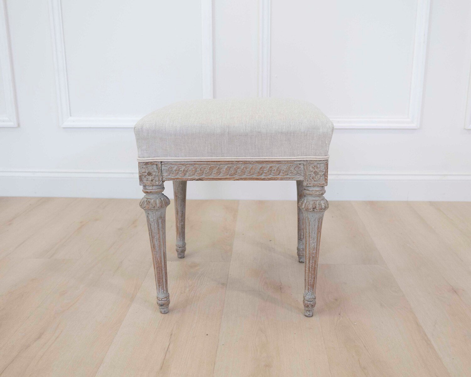 Period Gustavian Foot Stool, circa 1780 - JAA