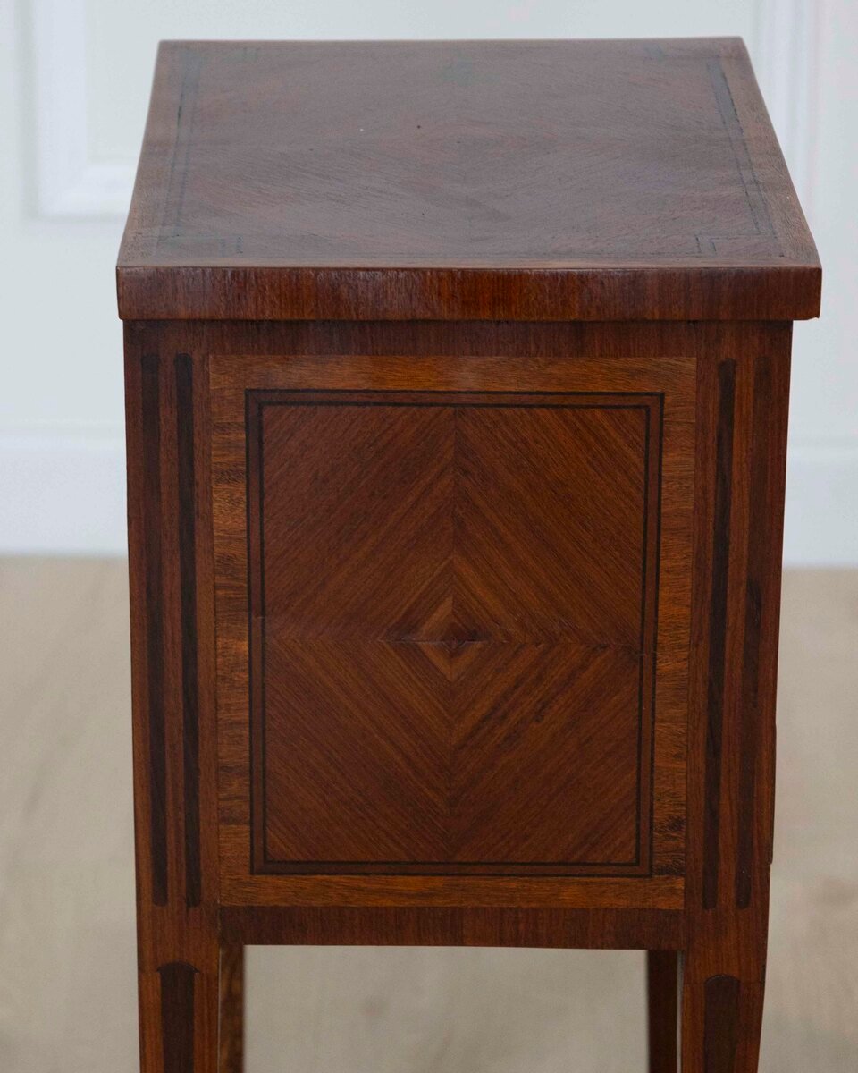 Pair Of Louis XVI Style Bedside Tables - JAA
