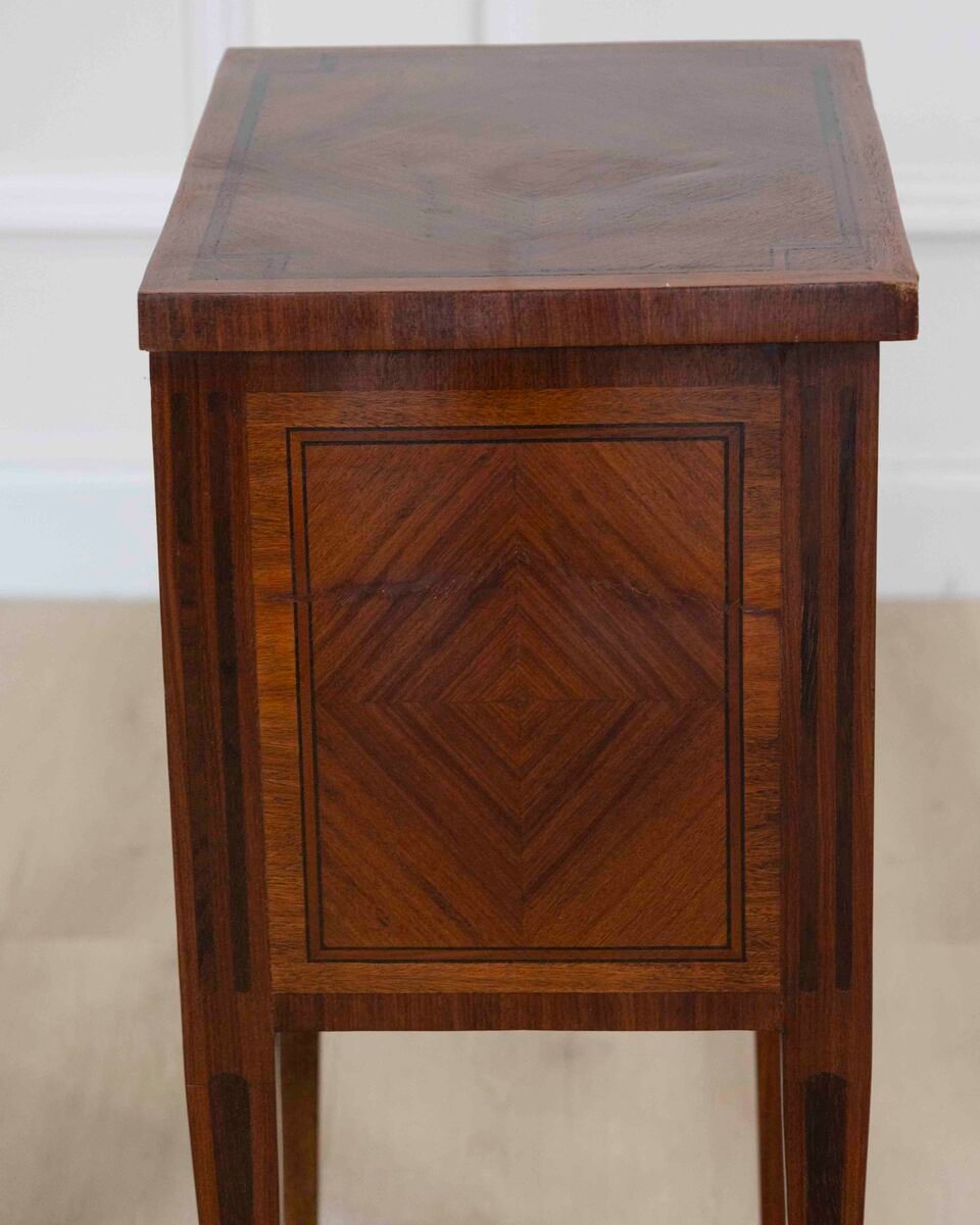 Pair Of Louis XVI Style Bedside Tables - JAA