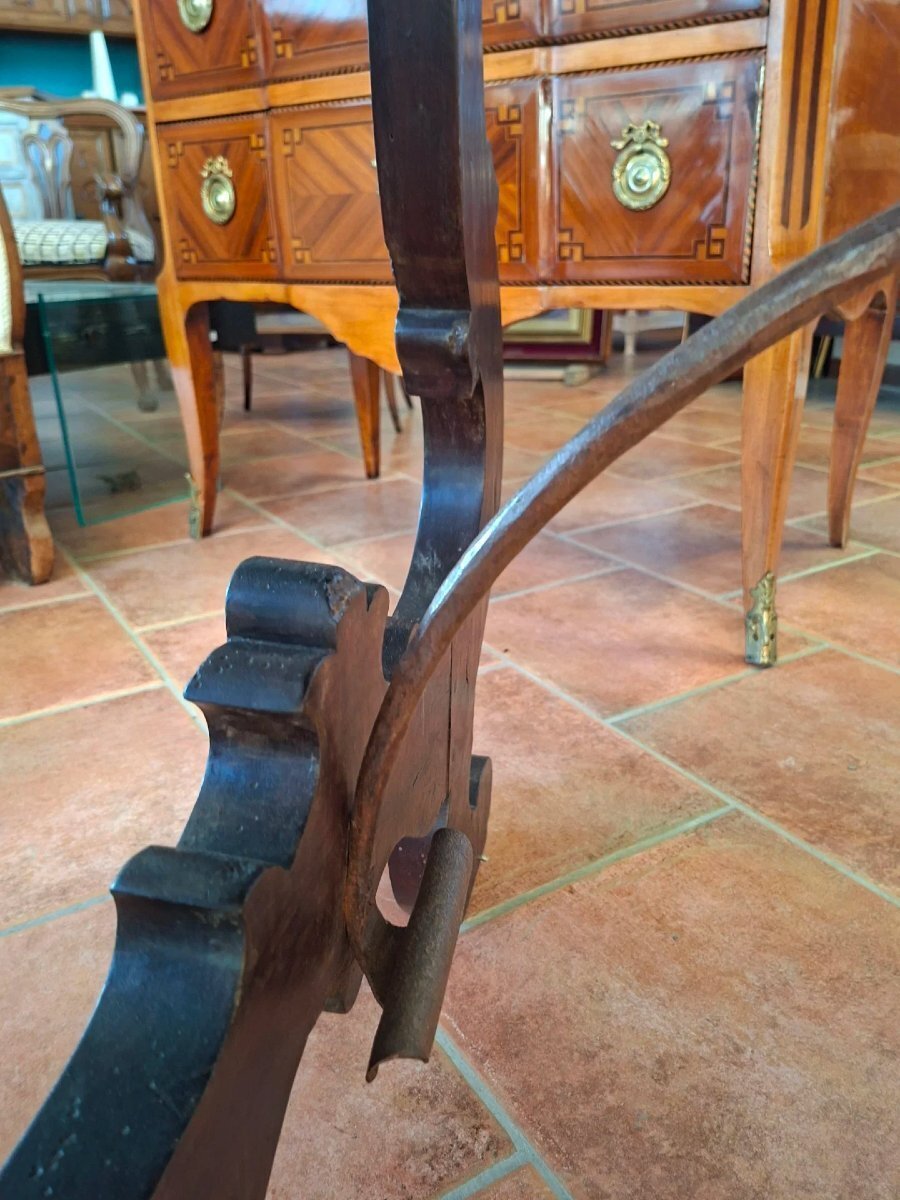 Walnut Lyre Table - JAA