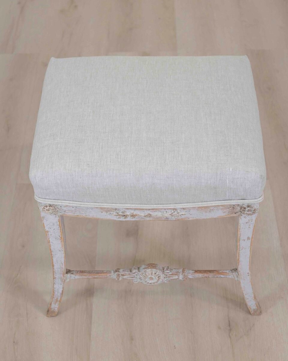 A Gustavian Stool Circa 1810 - JAA