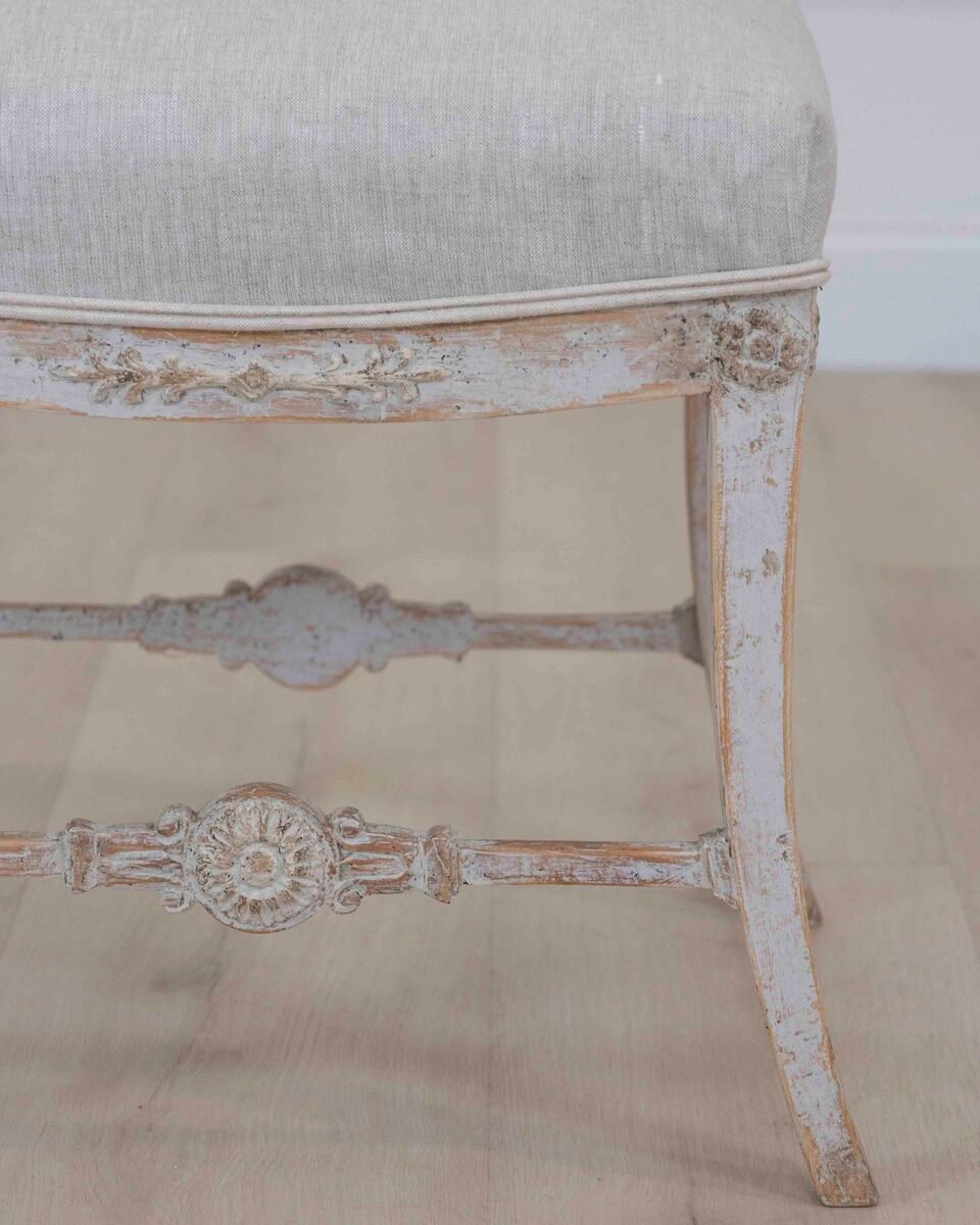 A Gustavian Stool Circa 1810 - JAA