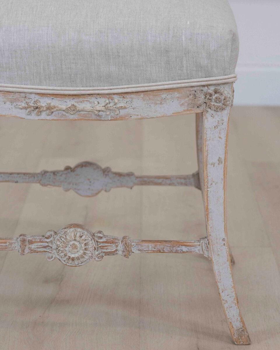 A Gustavian Stool Circa 1810 - JAA