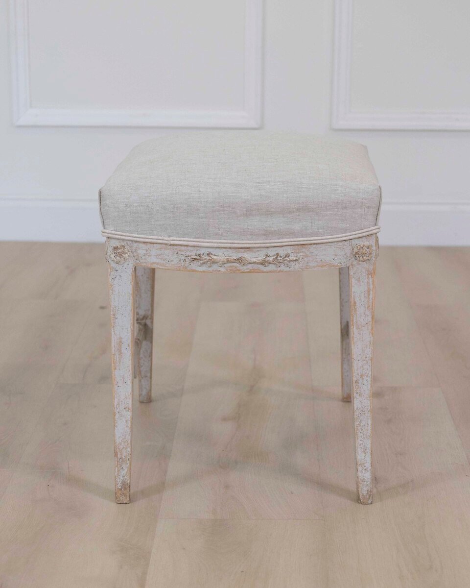 A Gustavian Stool Circa 1810 - JAA
