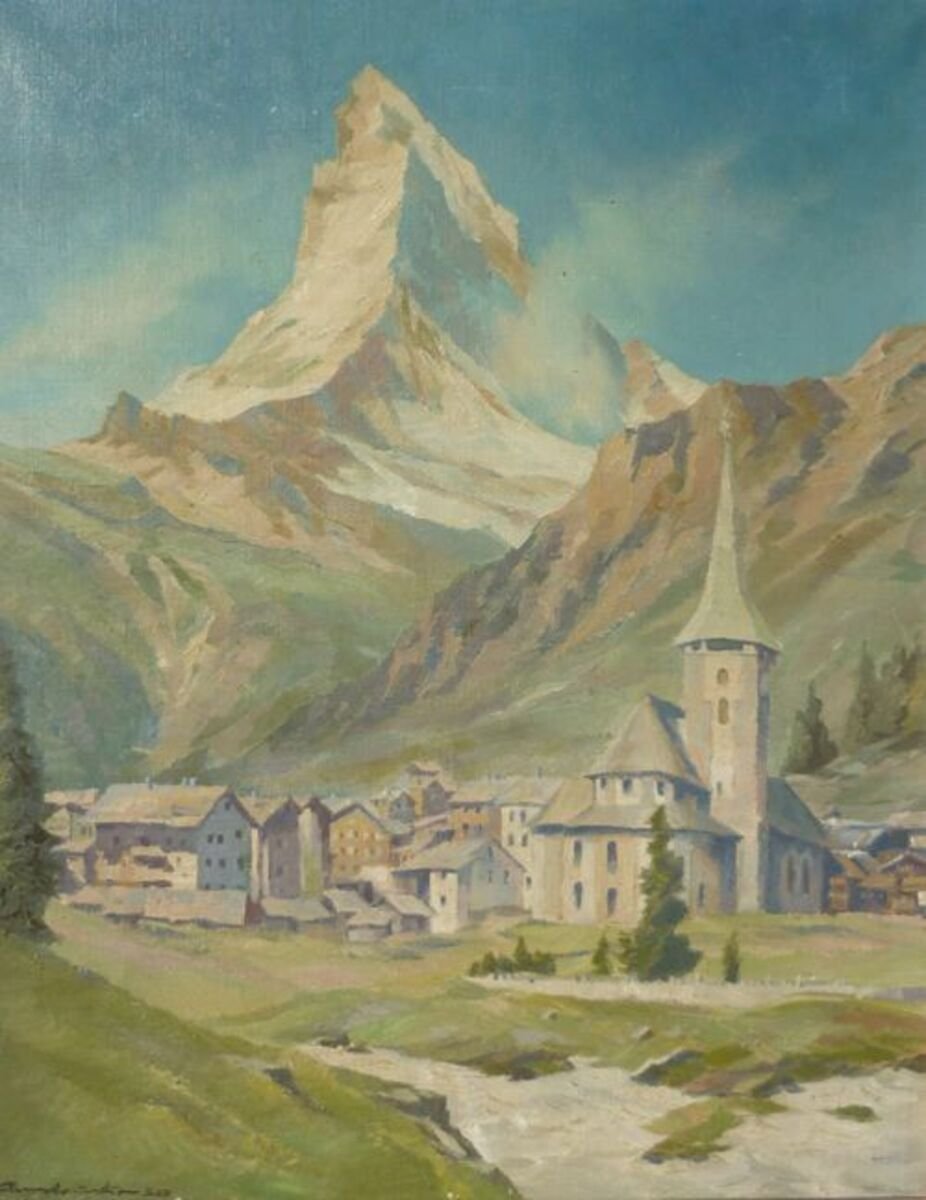 The Matterhorn and Zermatt - JAA