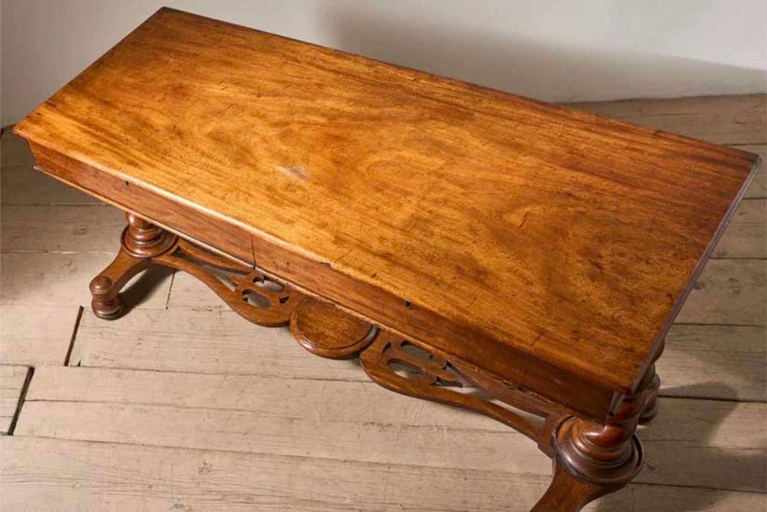 19th Century Victorian Barley Twist Writing Table - JAA